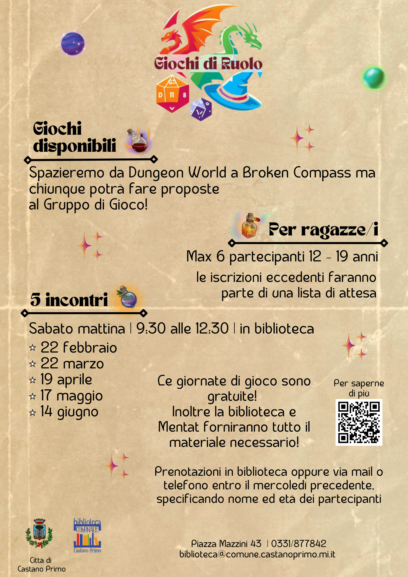 Gruppo di Gioco Castano Primo 2025